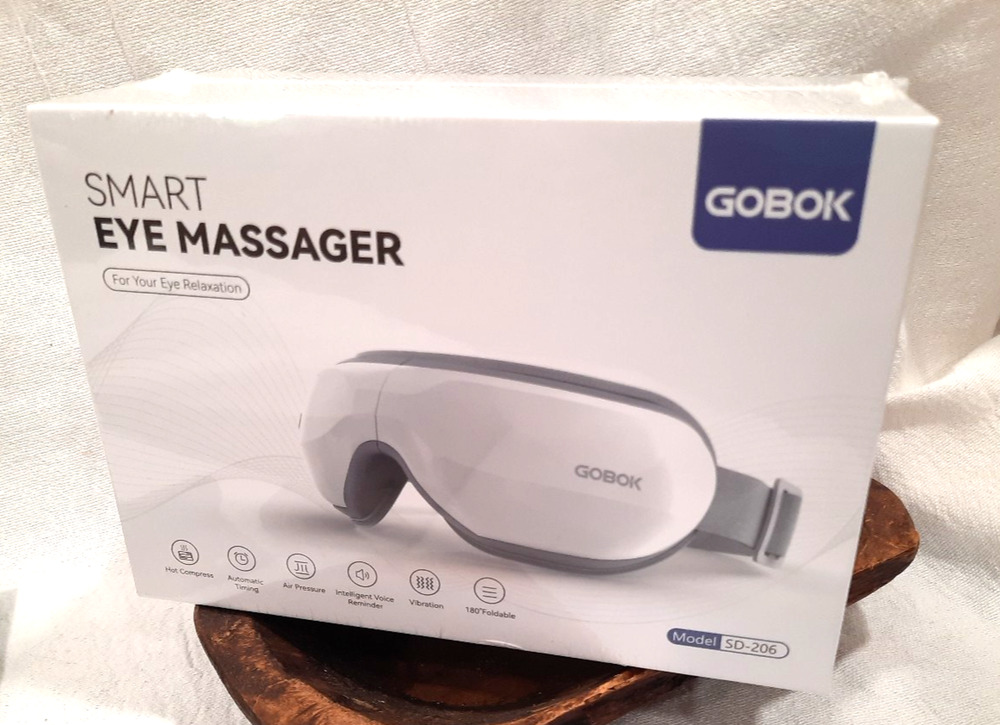 GOBOK Smart Eye Massager Model SD-206 New never opened GIFT Sealed